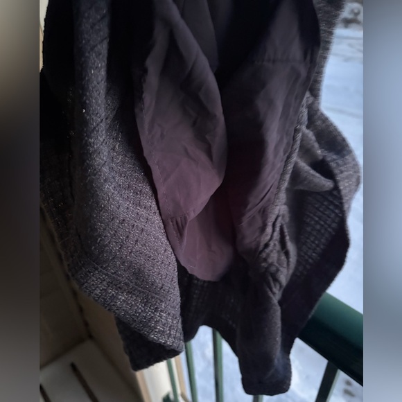 🆕 AQUA Tweed Drop Waist Mini Dress Exclusive Pearl Strap Bow Detail Size S Party - Picture 12 of 16